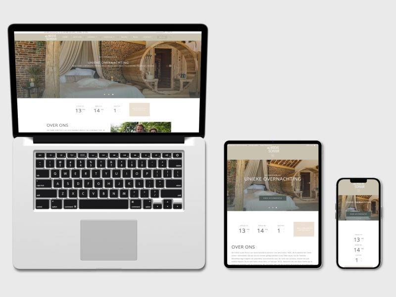 Website voor Hoeveschuur